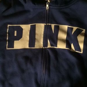Blue-Purple Large PINK VICTORIAS SECRET Jacket